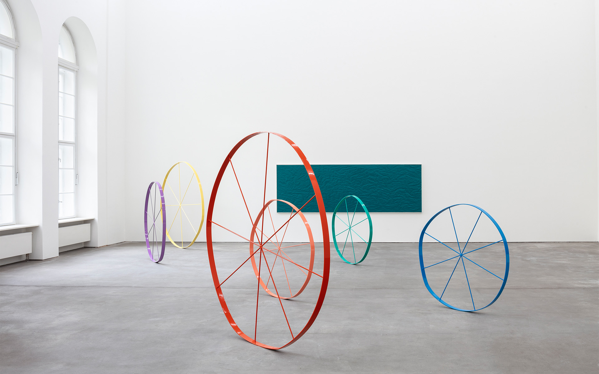 Gary Hume, 2018 Sprüth Magers, Berlin. Photo: Timo Ohler